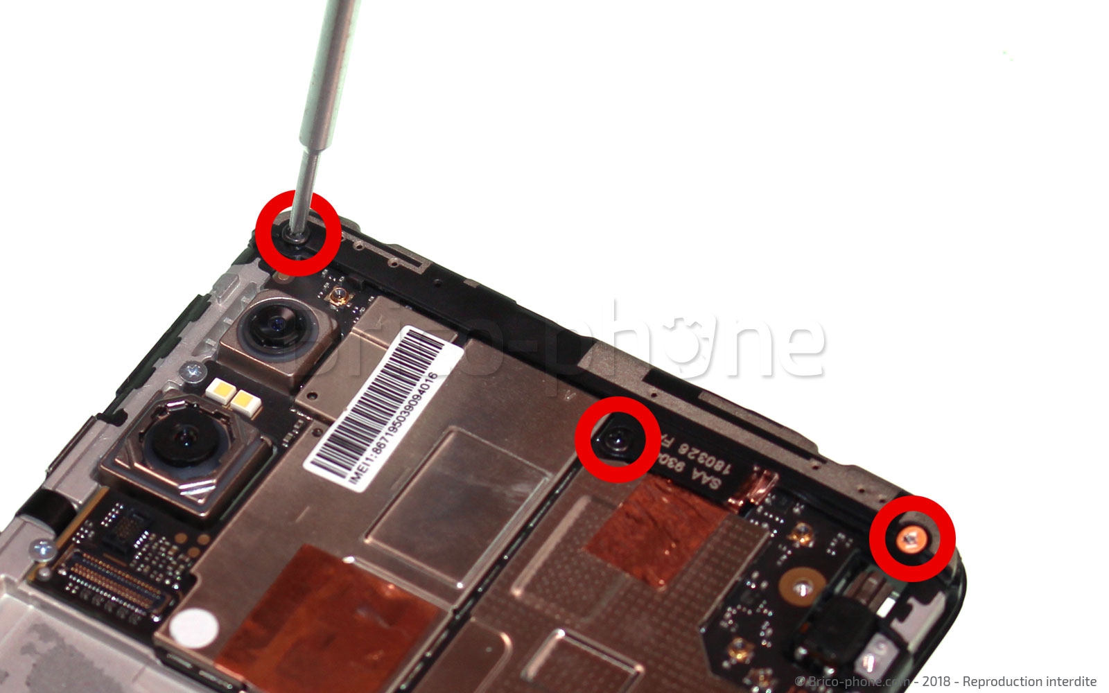 Démontage complet sur Redmi Note 5 photo 1