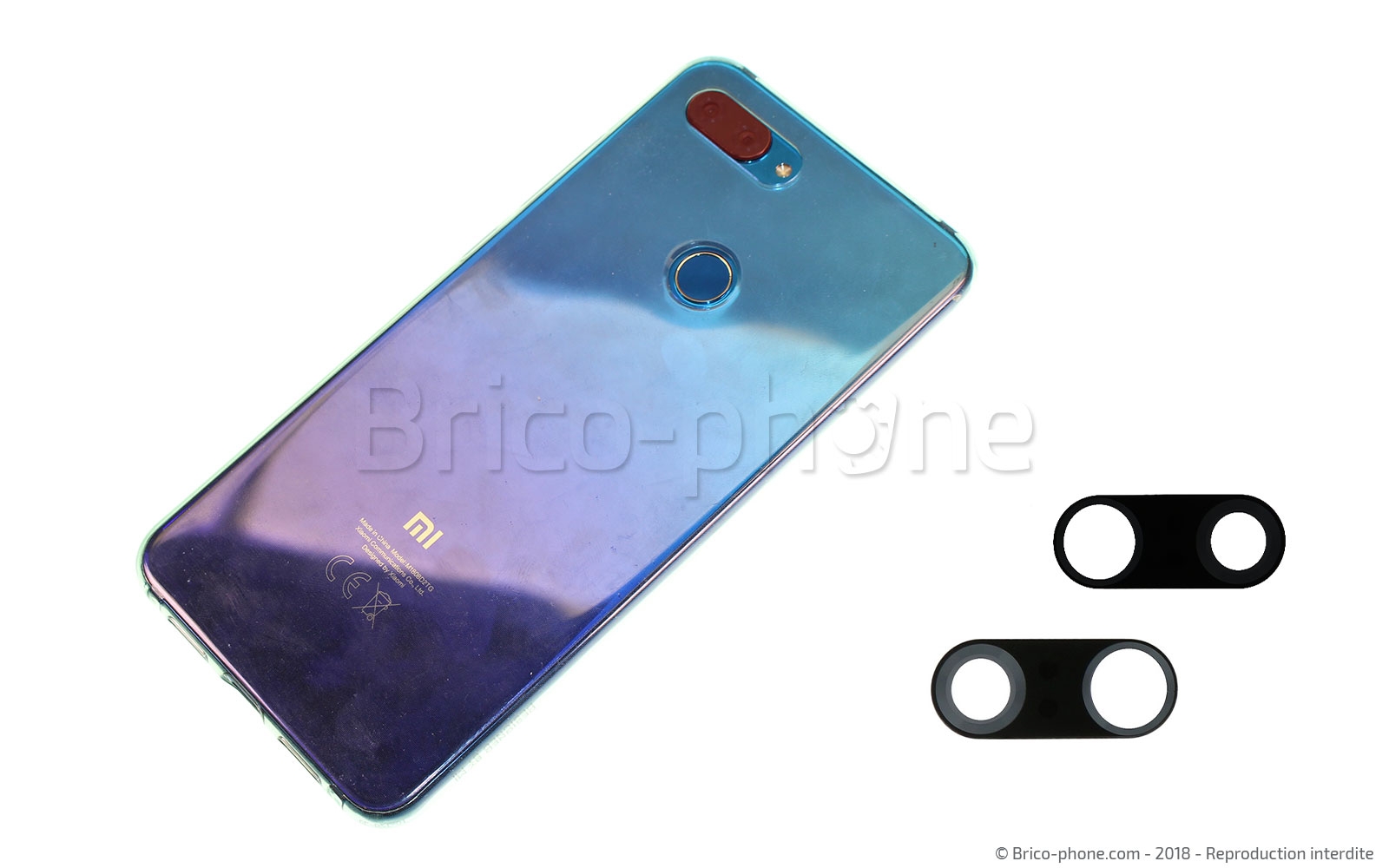 Tutoriel générique pour le remplacement d'une lentille de caméra arrière photo 3