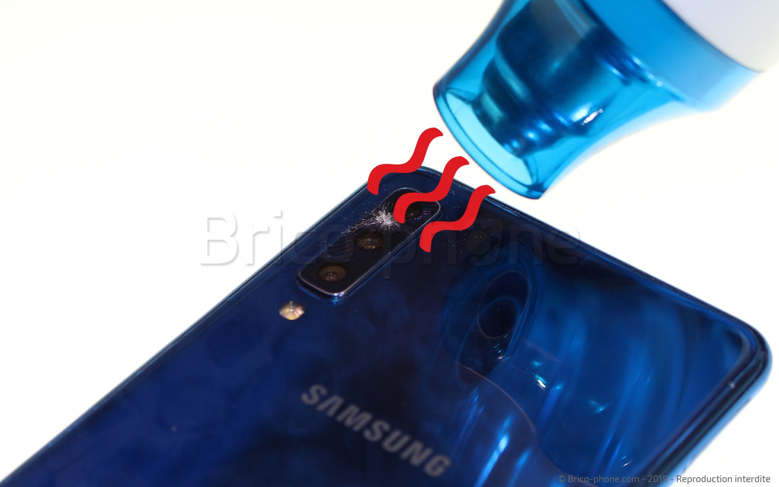 Tutoriel générique pour le remplacement d'une lentille de caméra arrière photo 1