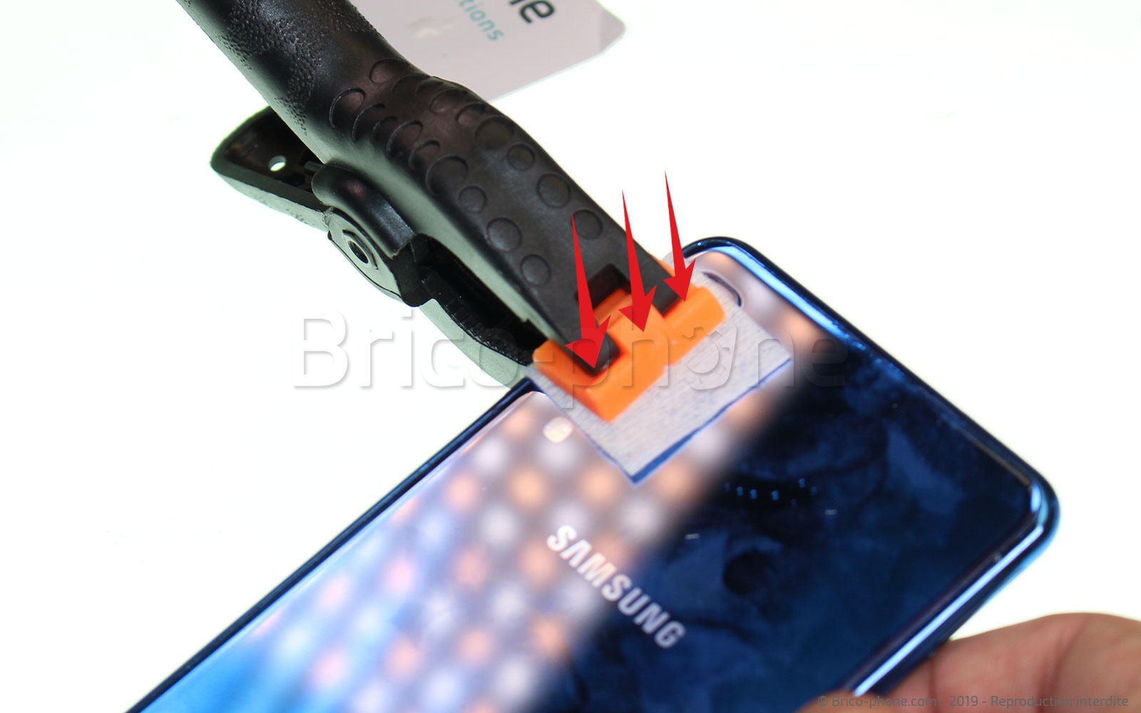 Tutoriel générique pour le remplacement d'une lentille de caméra arrière photo 3