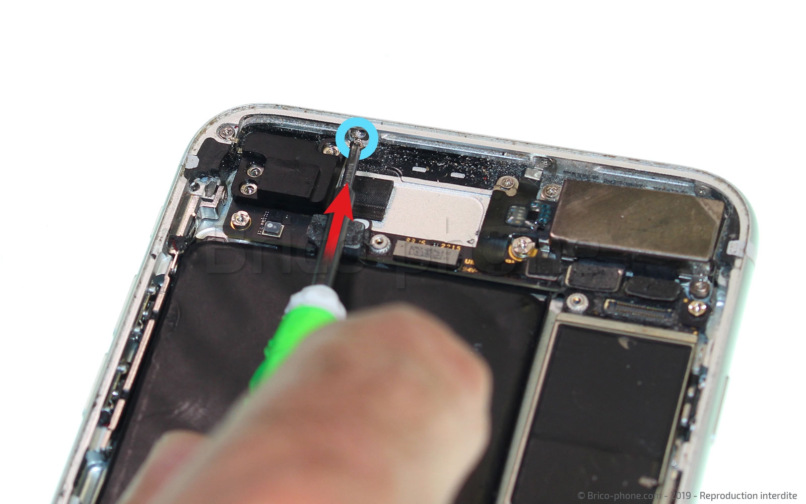 Changement du connecteur de charge sur iPhone 7 Plus photo 2