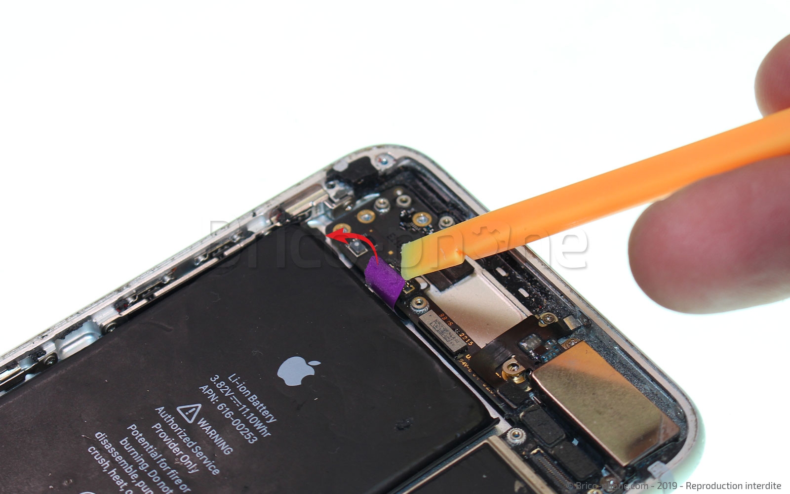 Changement du connecteur de charge sur iPhone 7 Plus photo 1