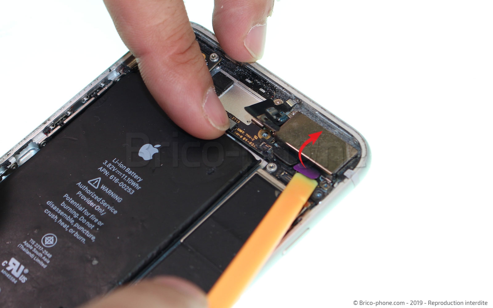 Changement du connecteur de charge sur iPhone 7 Plus photo 4