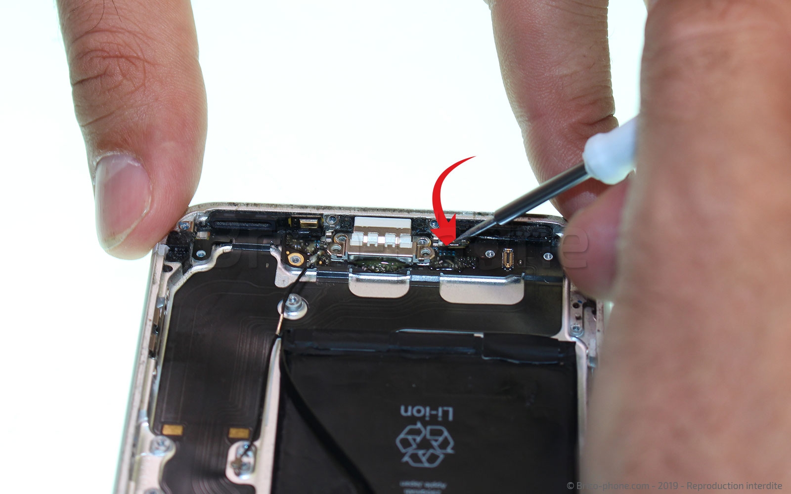 Changement du connecteur de charge sur iPhone 7 Plus photo 1
