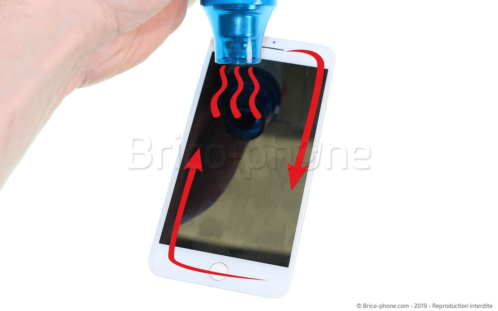 Changement du connecteur de charge sur iPhone 7 Plus photo 1