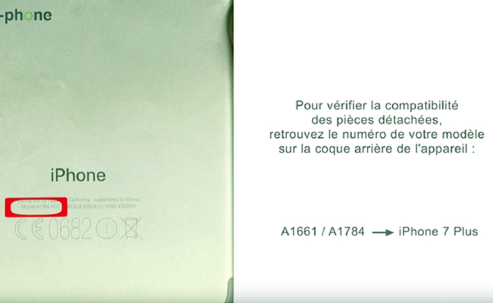 Changement du connecteur de charge sur iPhone 7 Plus photo 1