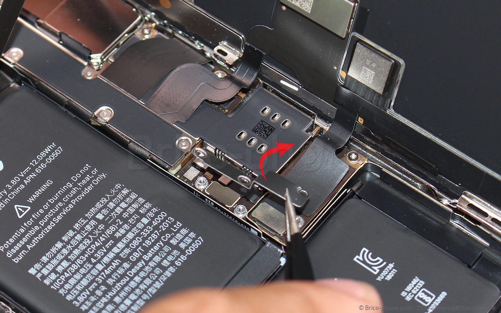 Démontage complet sur iPhone XS Max photo 2