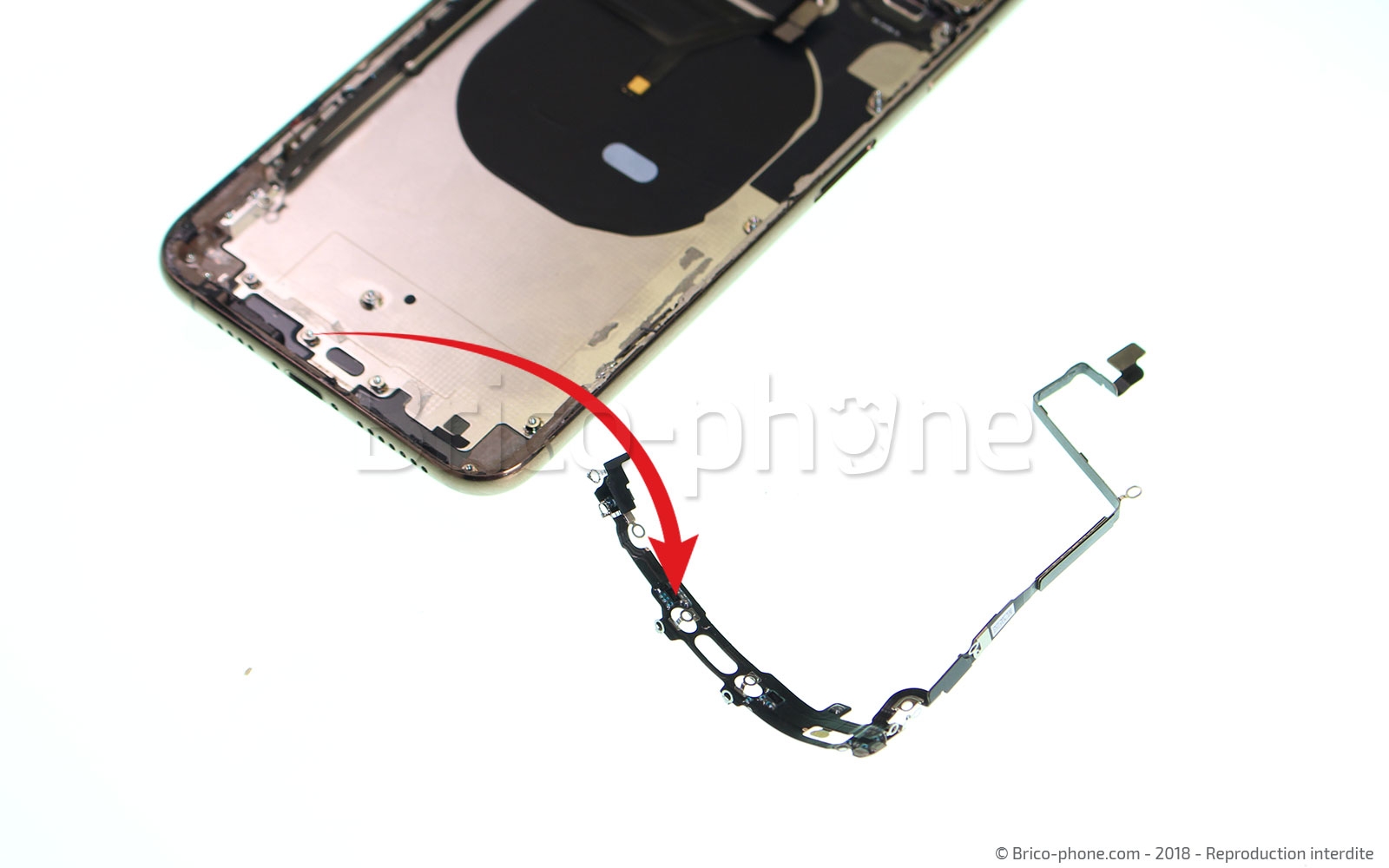 Démontage complet sur iPhone XS Max photo 4