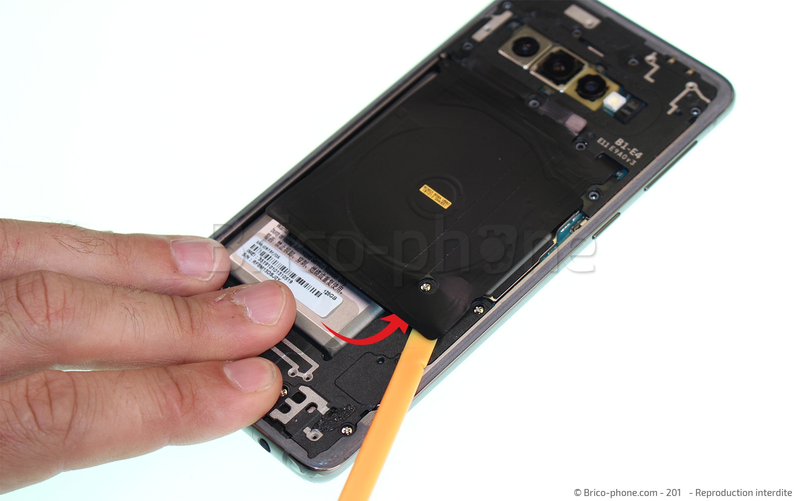 Démontage complet sur Galaxy S10 photo 2