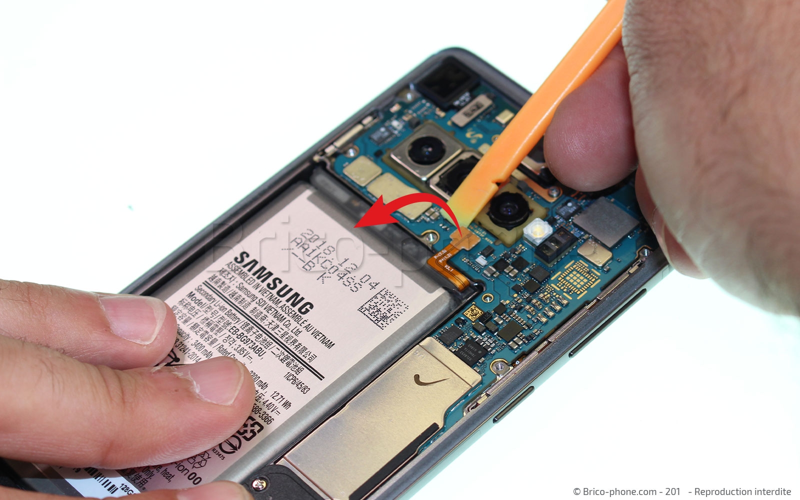 Démontage complet sur Galaxy S10 photo 1