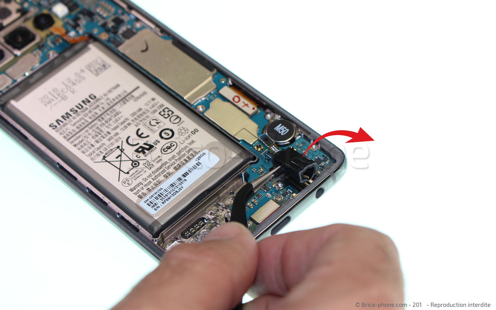 Démontage complet sur Galaxy S10 photo 2