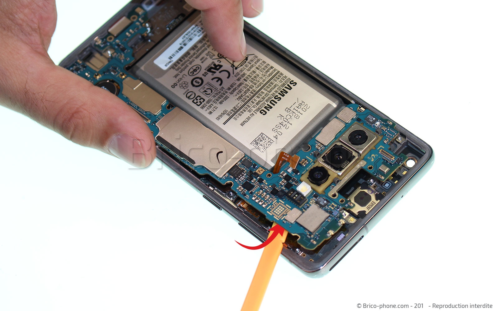 Démontage complet sur Galaxy S10 photo 3