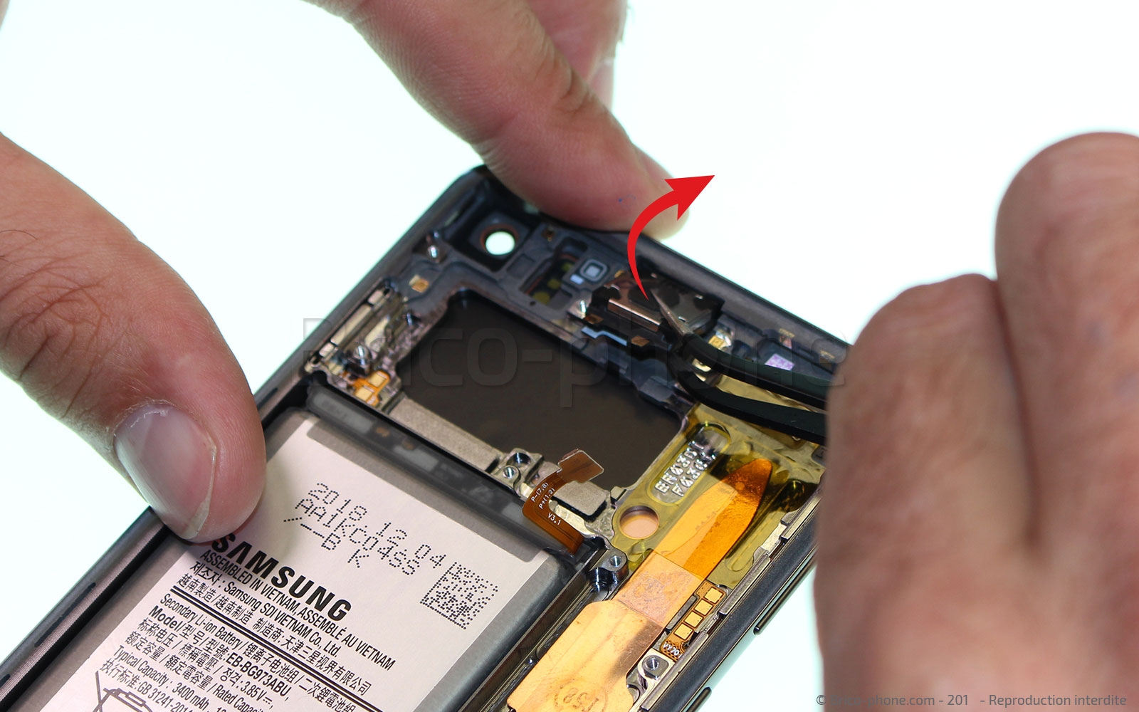 Démontage complet sur Galaxy S10 photo 1