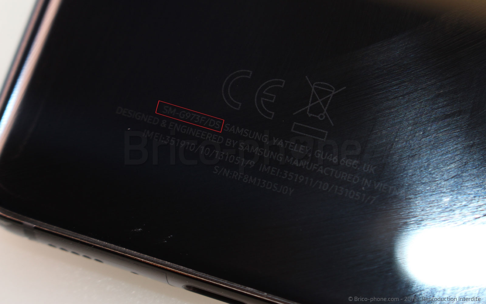 Changement de Batterie sur Galaxy S10 photo 1