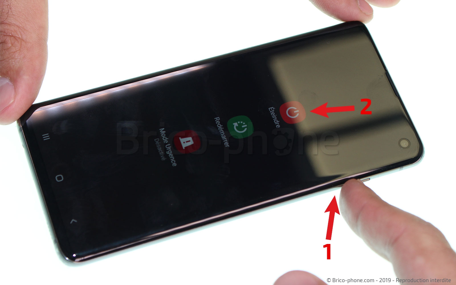 Changement de bloc écran sur Galaxy S10 photo 1