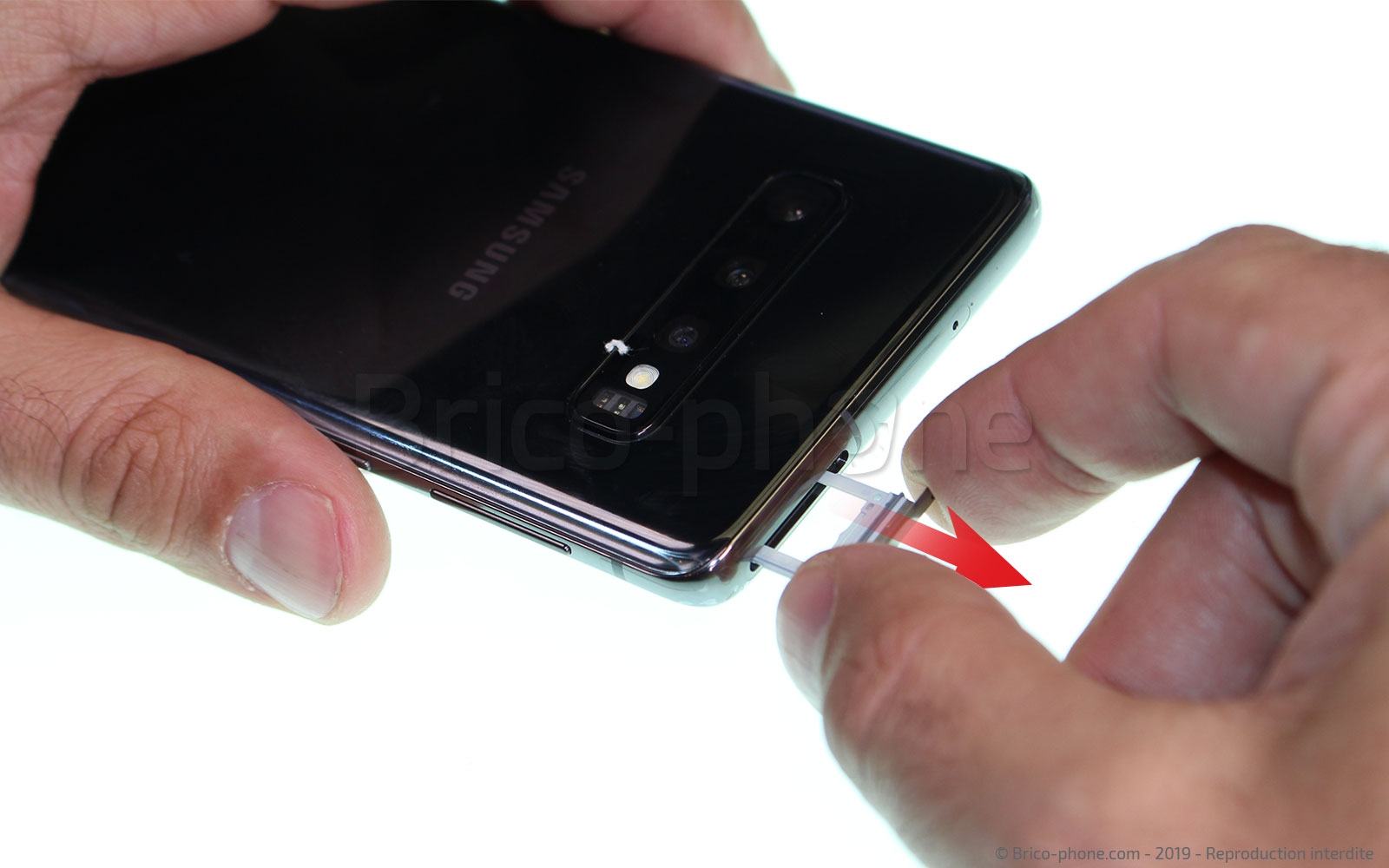 Changement de bloc écran sur Galaxy S10 photo 3