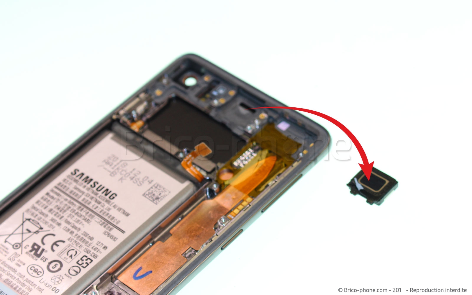 Changement de bloc écran sur Galaxy S10 photo 2