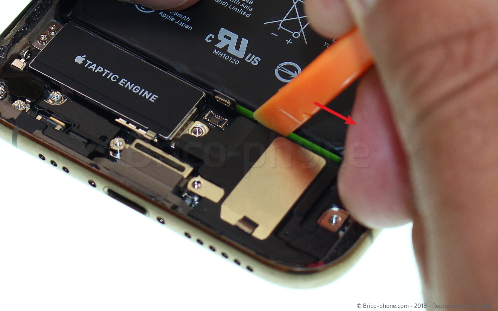 Démontage complet sur iPhone XS photo 2