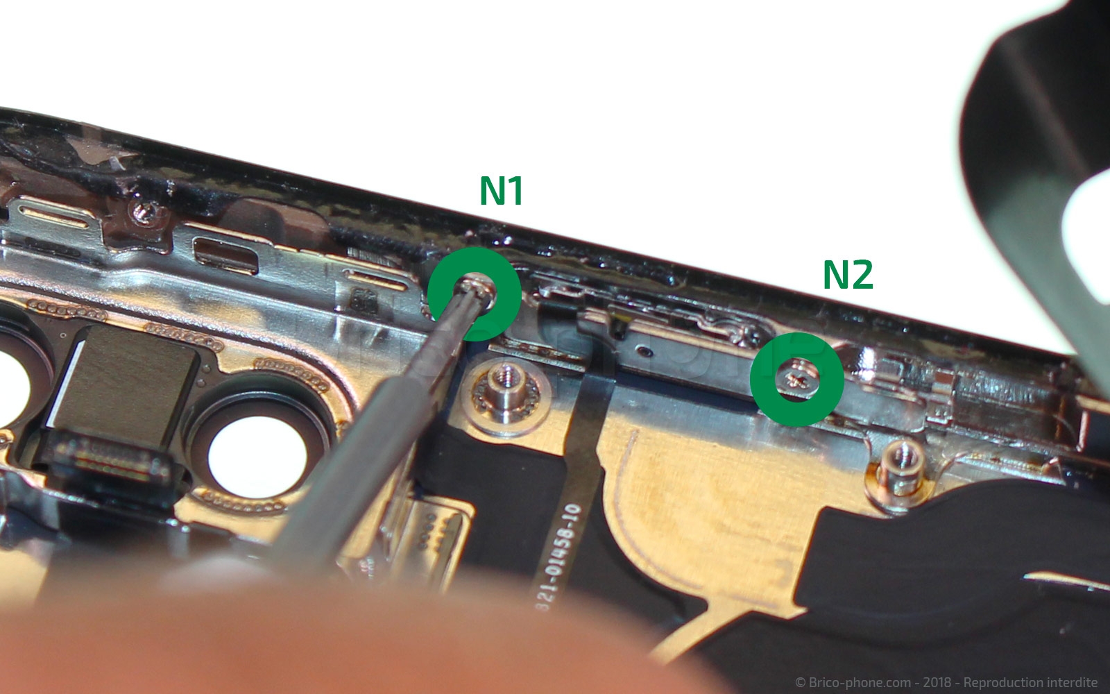 Démontage complet sur iPhone XS photo 1