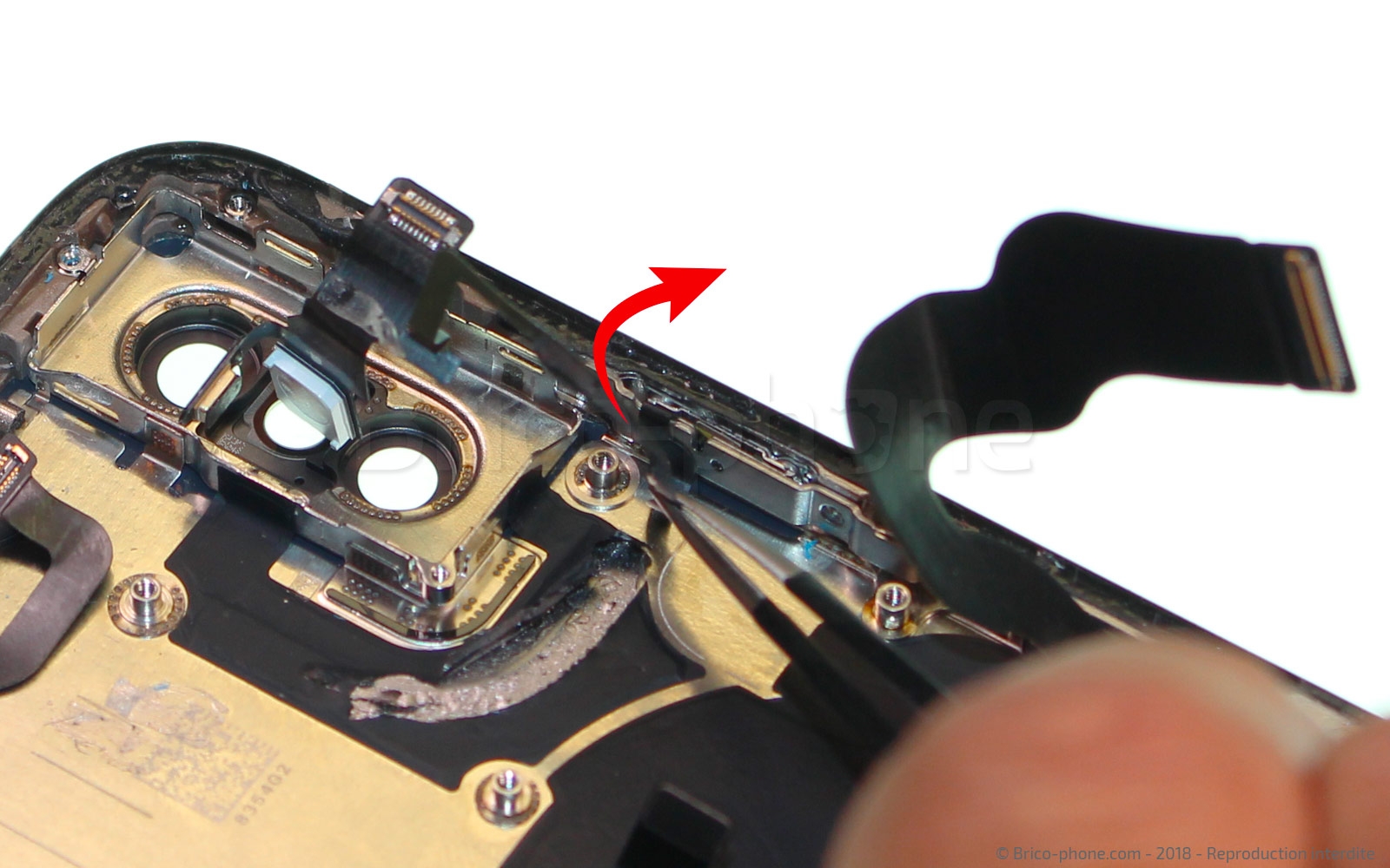 Démontage complet sur iPhone XS photo 2