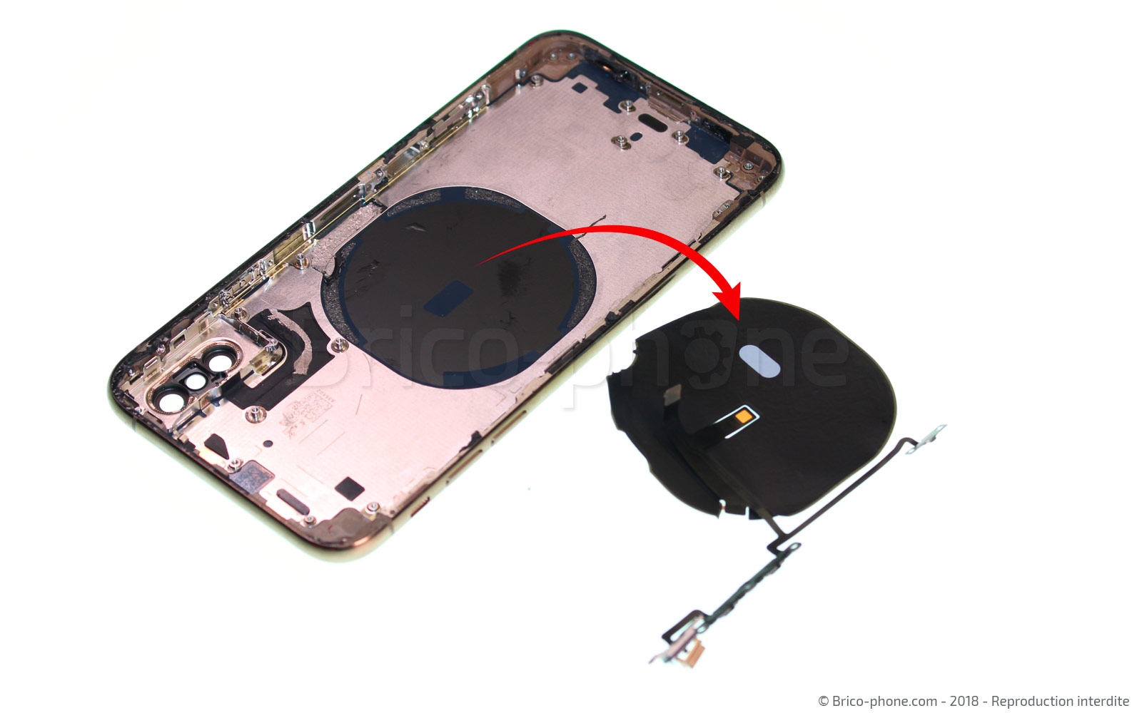 Démontage complet sur iPhone XS photo 4
