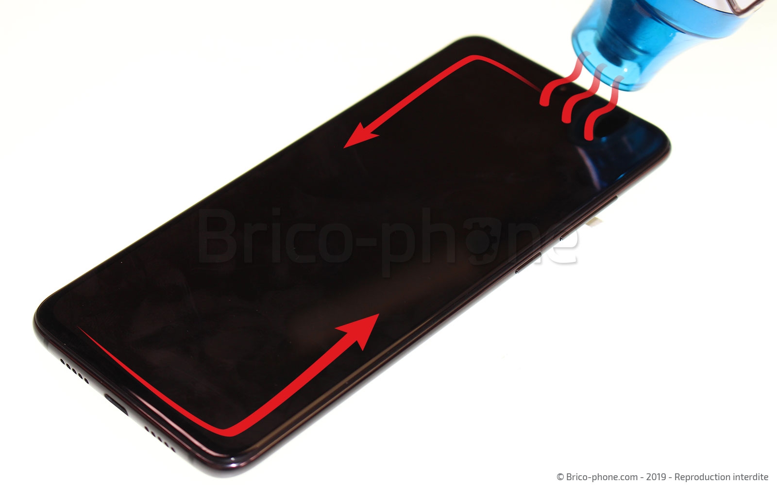 Changement d'écran (vitre+LCD) sur Mi 9 photo 1