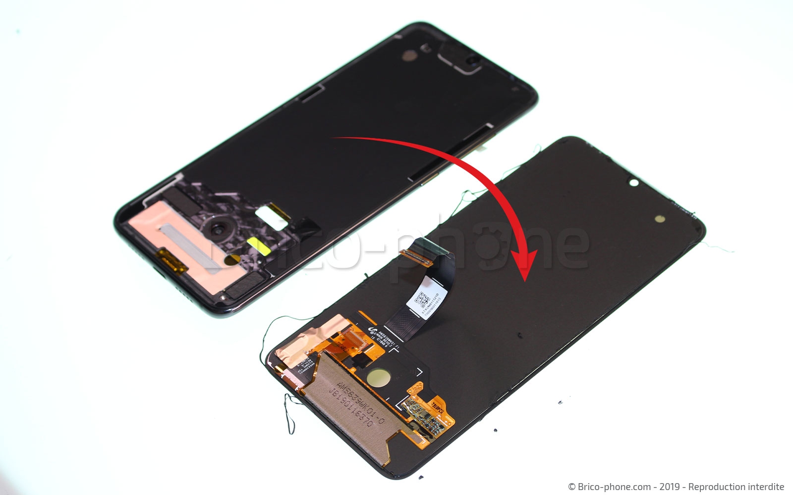 Changement d'écran (vitre+LCD) sur Mi 9 photo 3