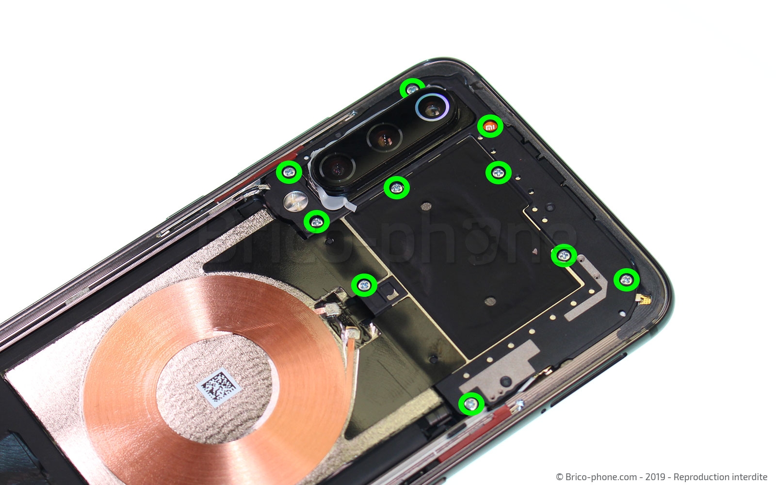 Démontage complet sur Mi 9 photo 1
