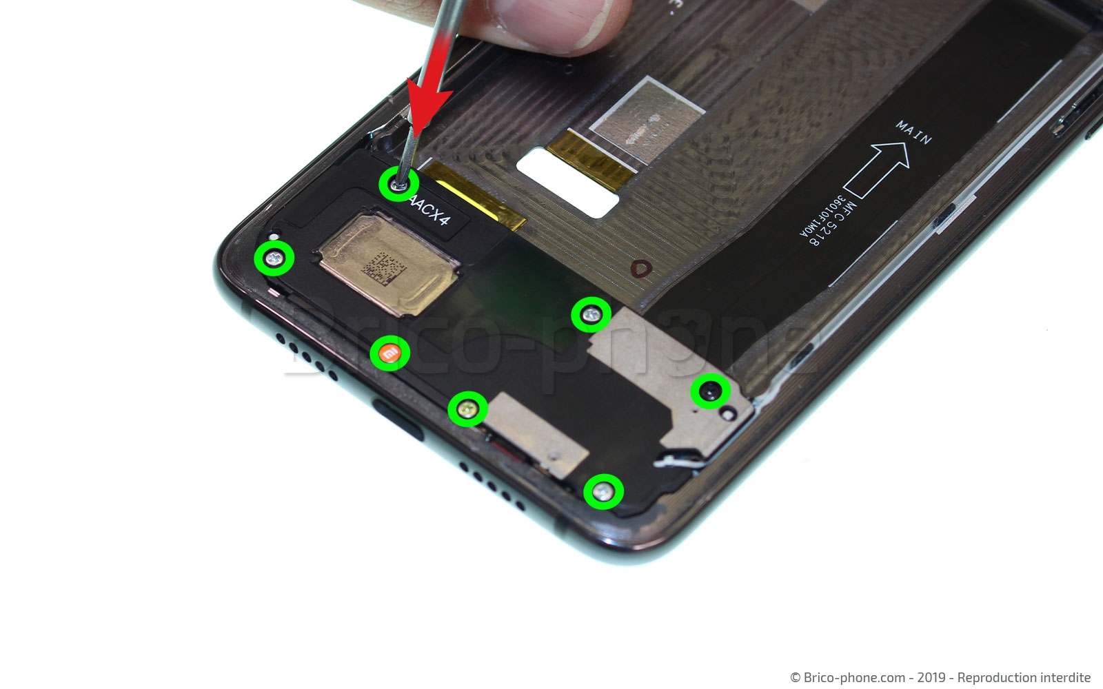 Démontage complet sur Mi 9 photo 1