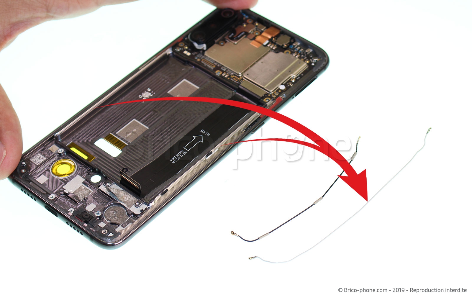 Démontage complet sur Mi 9 photo 3