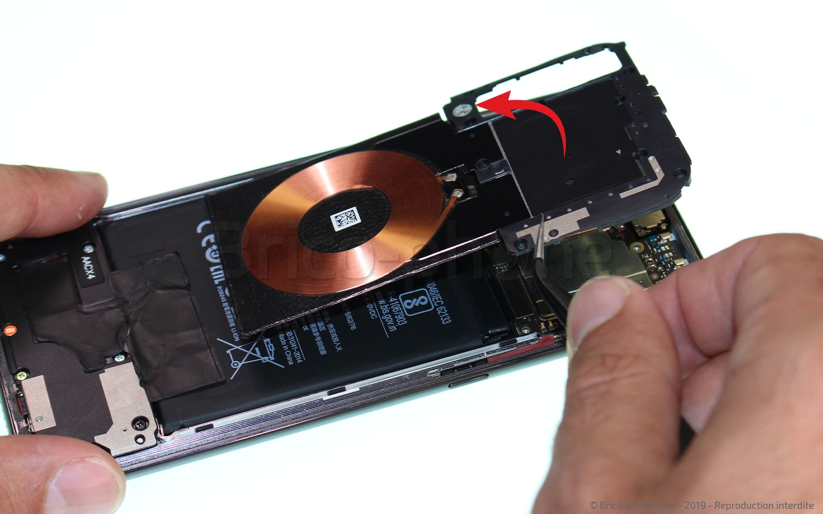 Changement de Batterie sur Mi 9 photo 3