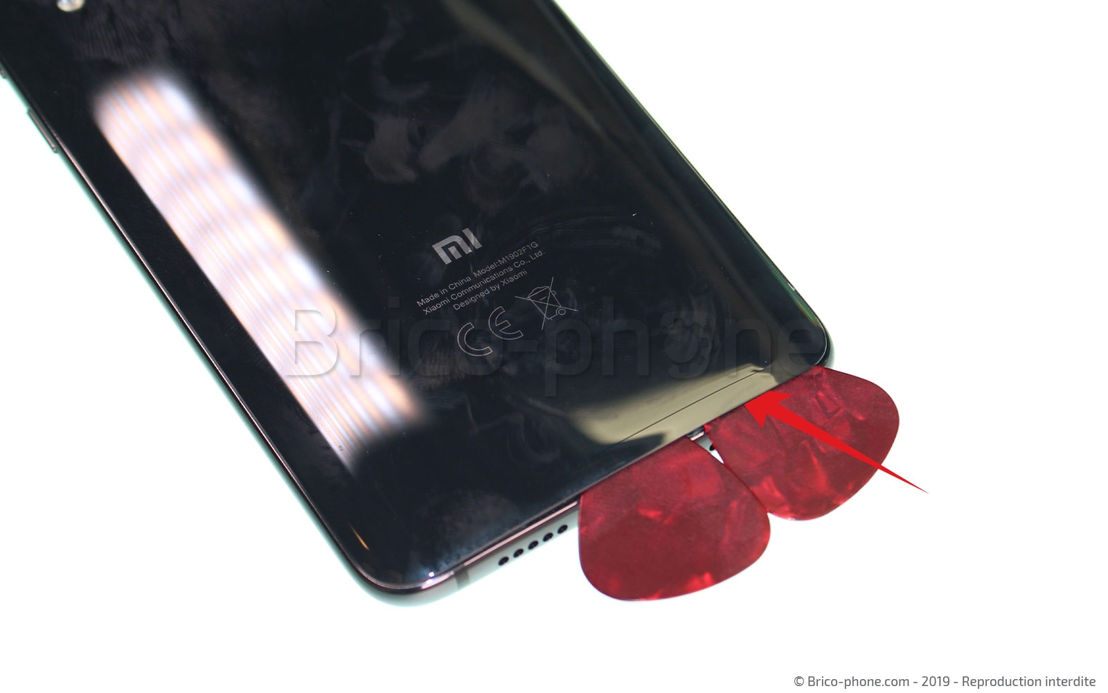 Changement du connecteur de charge sur Mi 9 photo 3