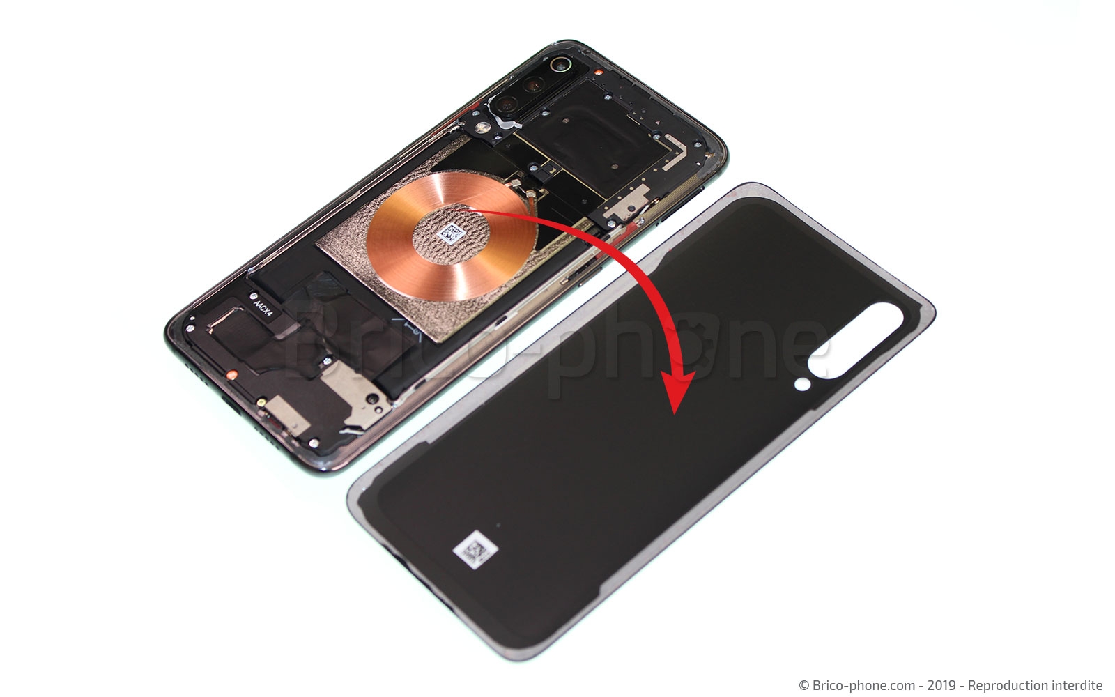 Changement du connecteur de charge sur Mi 9 photo 2