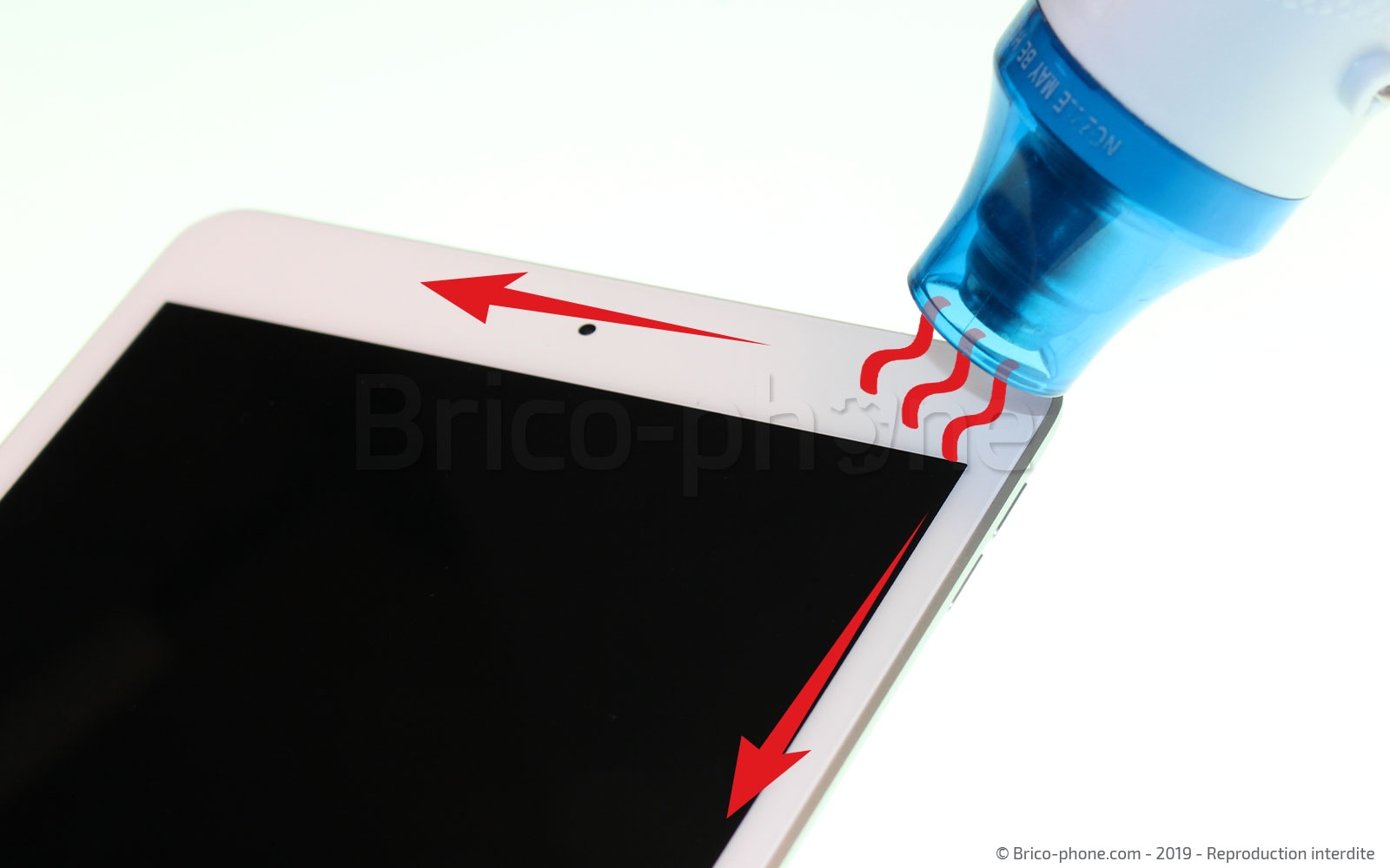 Changement d'écran (vitre+LCD) sur iPad Mini 5 photo 1