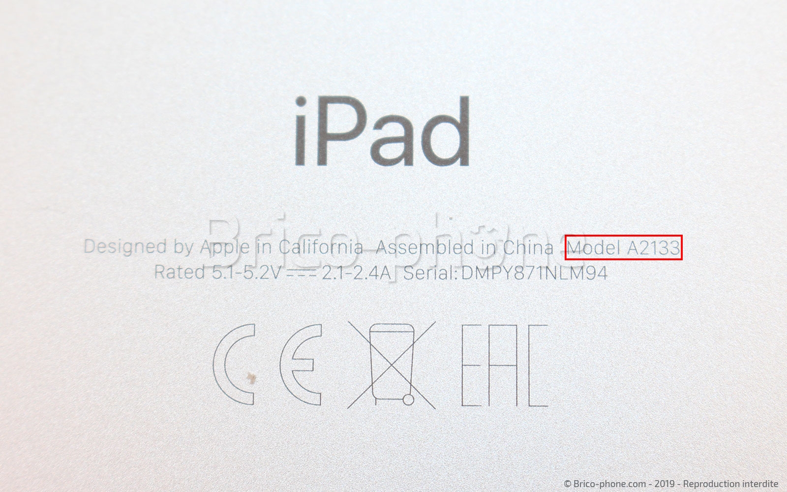 Changement de batterie sur iPad Mini 5 photo 1