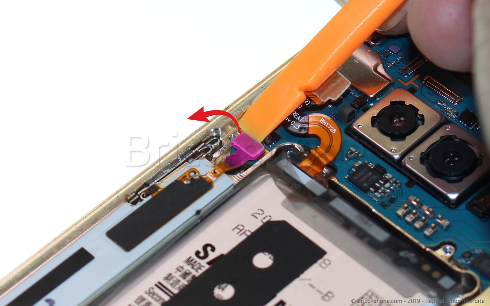 Changement de Bloc Ecran sur Galaxy Note 8 photo 1