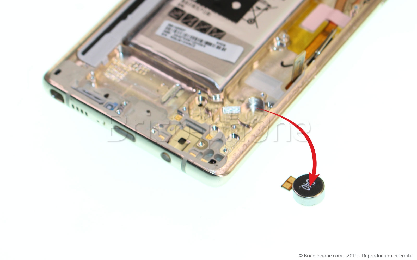 Changement de Bloc Ecran sur Galaxy Note 8 photo 3