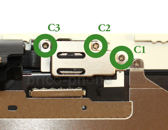 Changement de nappe caméra avant Facetime sur iPhone 6 Plus photo 1