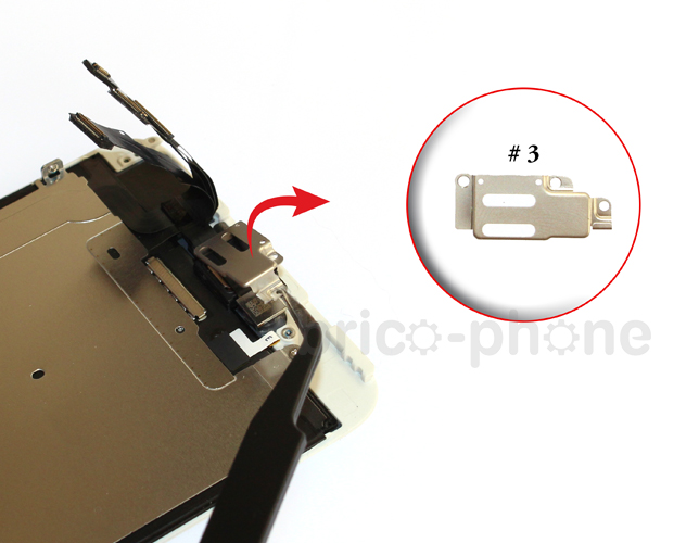 Changement de nappe caméra avant Facetime sur iPhone 6 Plus photo 1