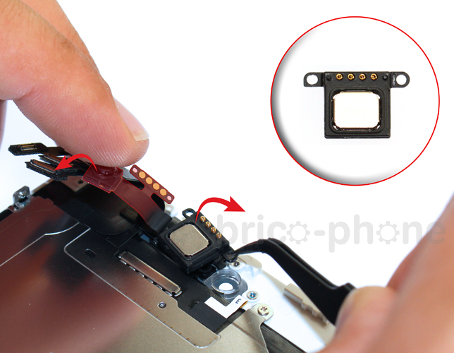 Changement de nappe caméra avant Facetime sur iPhone 6 Plus photo 1