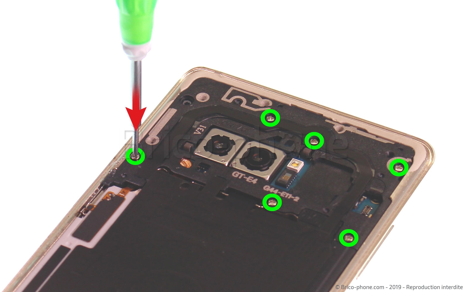 Changement de batterie sur Galaxy Note 8 photo 2