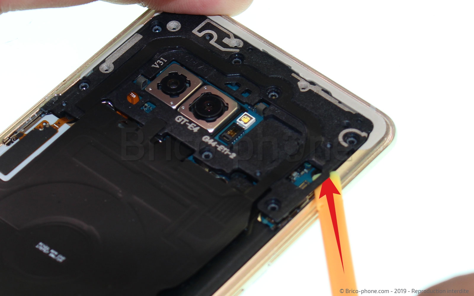 Changement de batterie sur Galaxy Note 8 photo 2