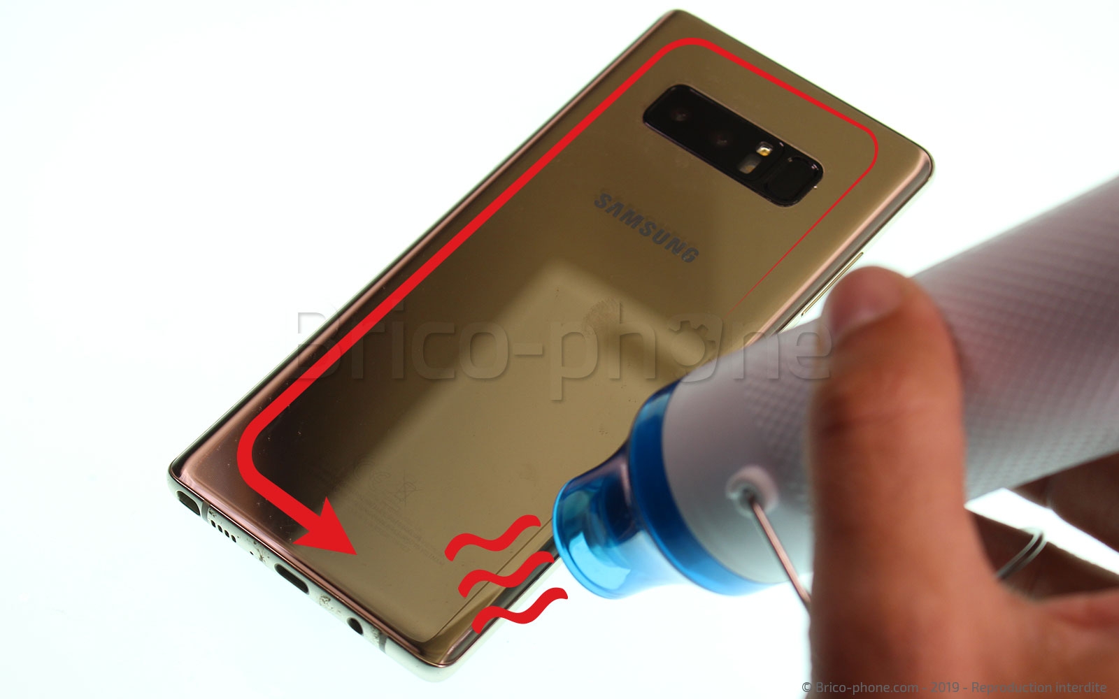 Démontage complet sur Galaxy Note 8 photo 1
