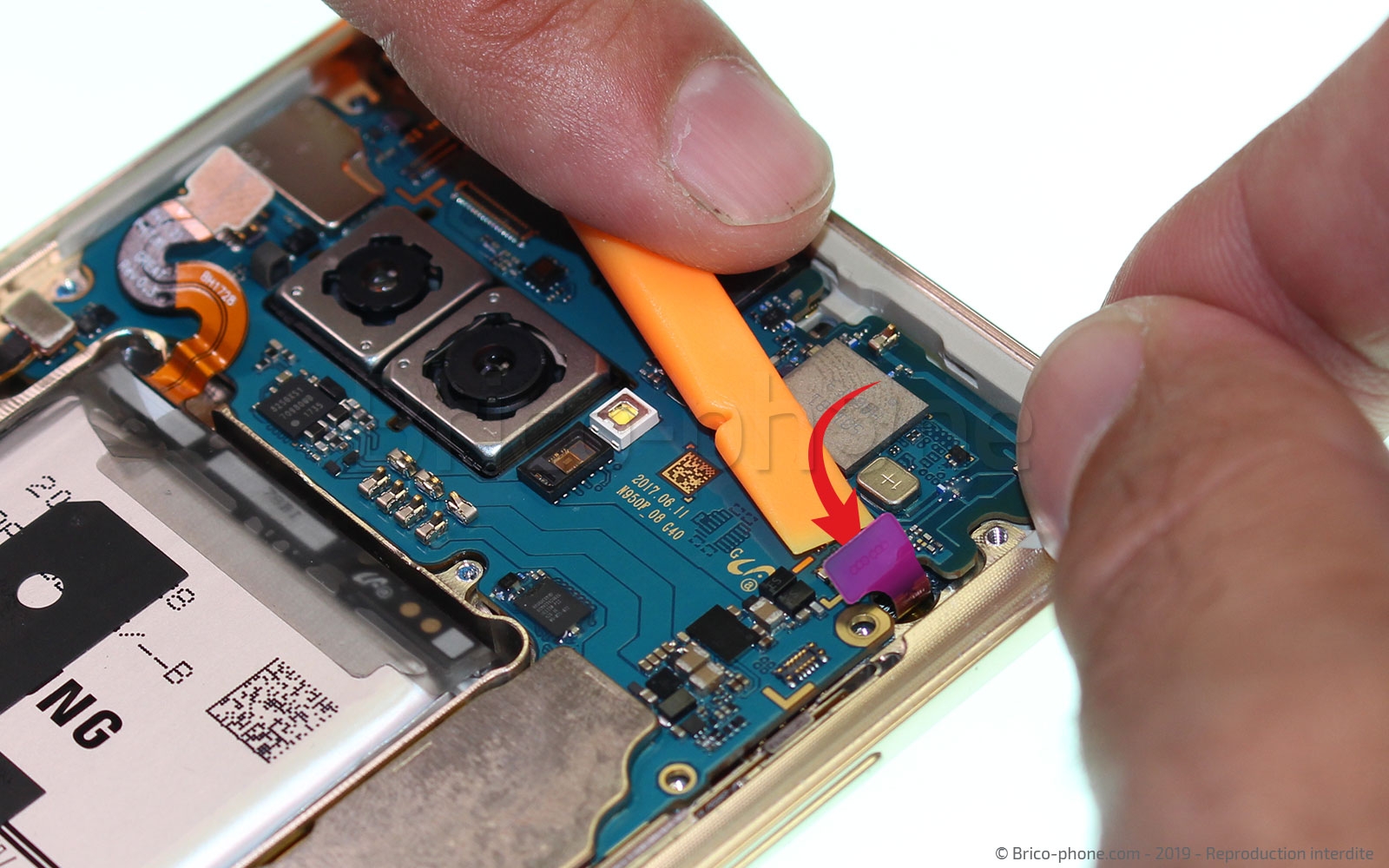 Démontage complet sur Galaxy Note 8 photo 2