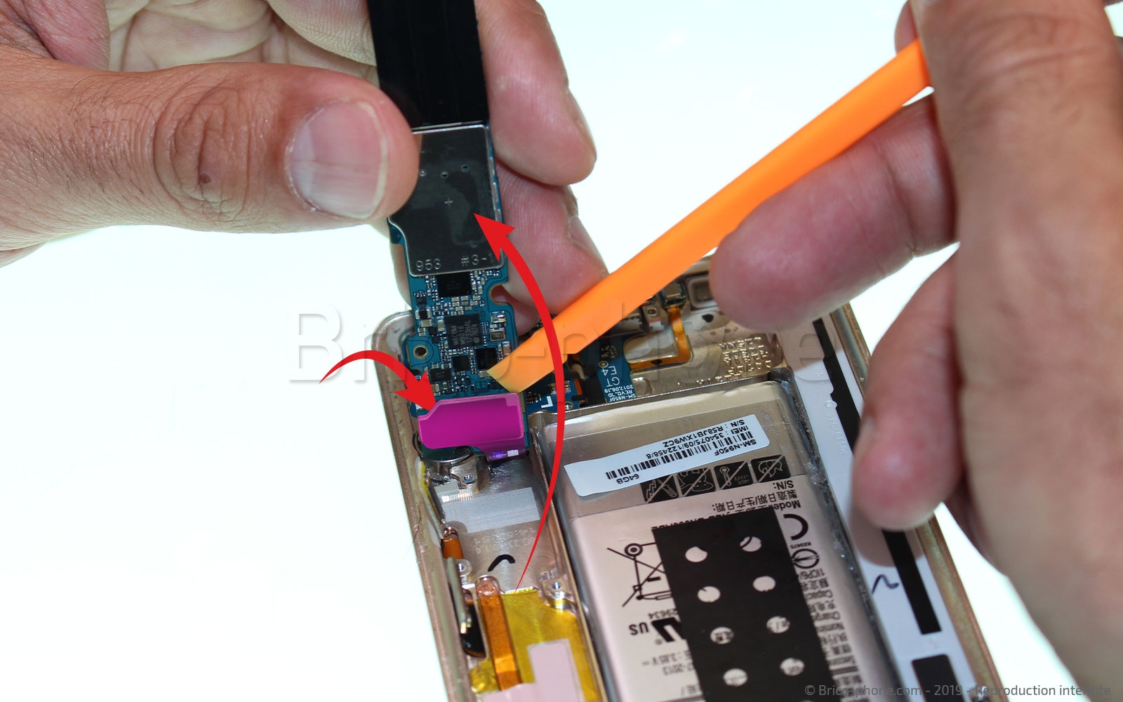 Démontage complet sur Galaxy Note 8 photo 3