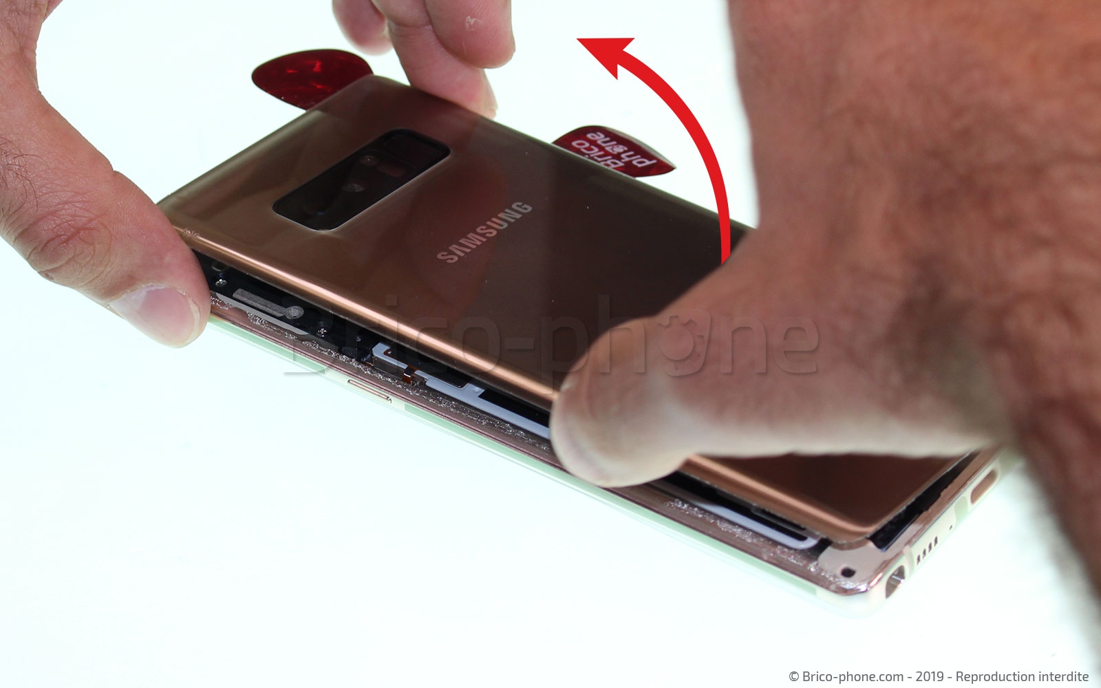 Changement du connecteur de charge sur Galaxy Note 8 photo 1