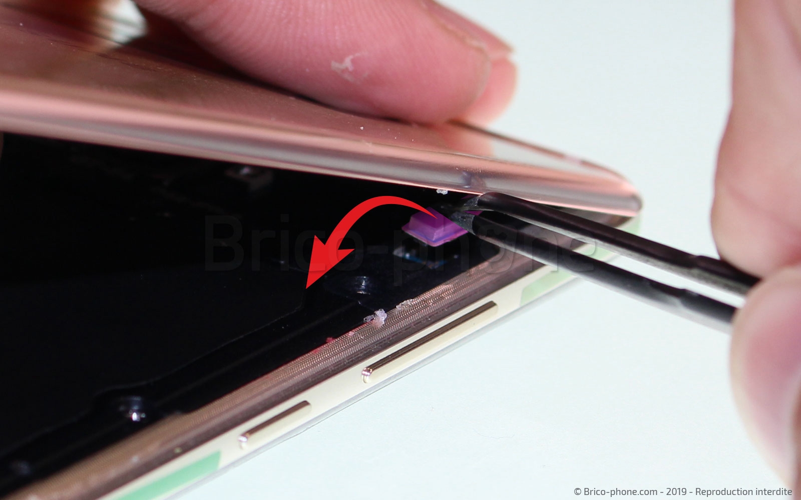 Changement du connecteur de charge sur Galaxy Note 8 photo 2