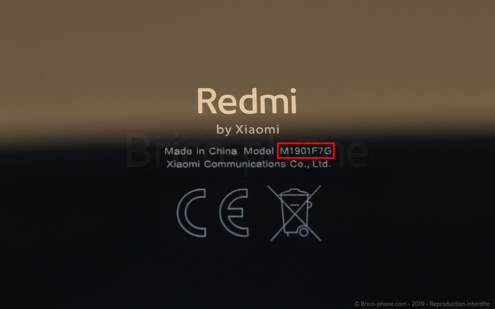Changement d'écran (vitre + LCD)  sur Redmi Note 7 photo 1