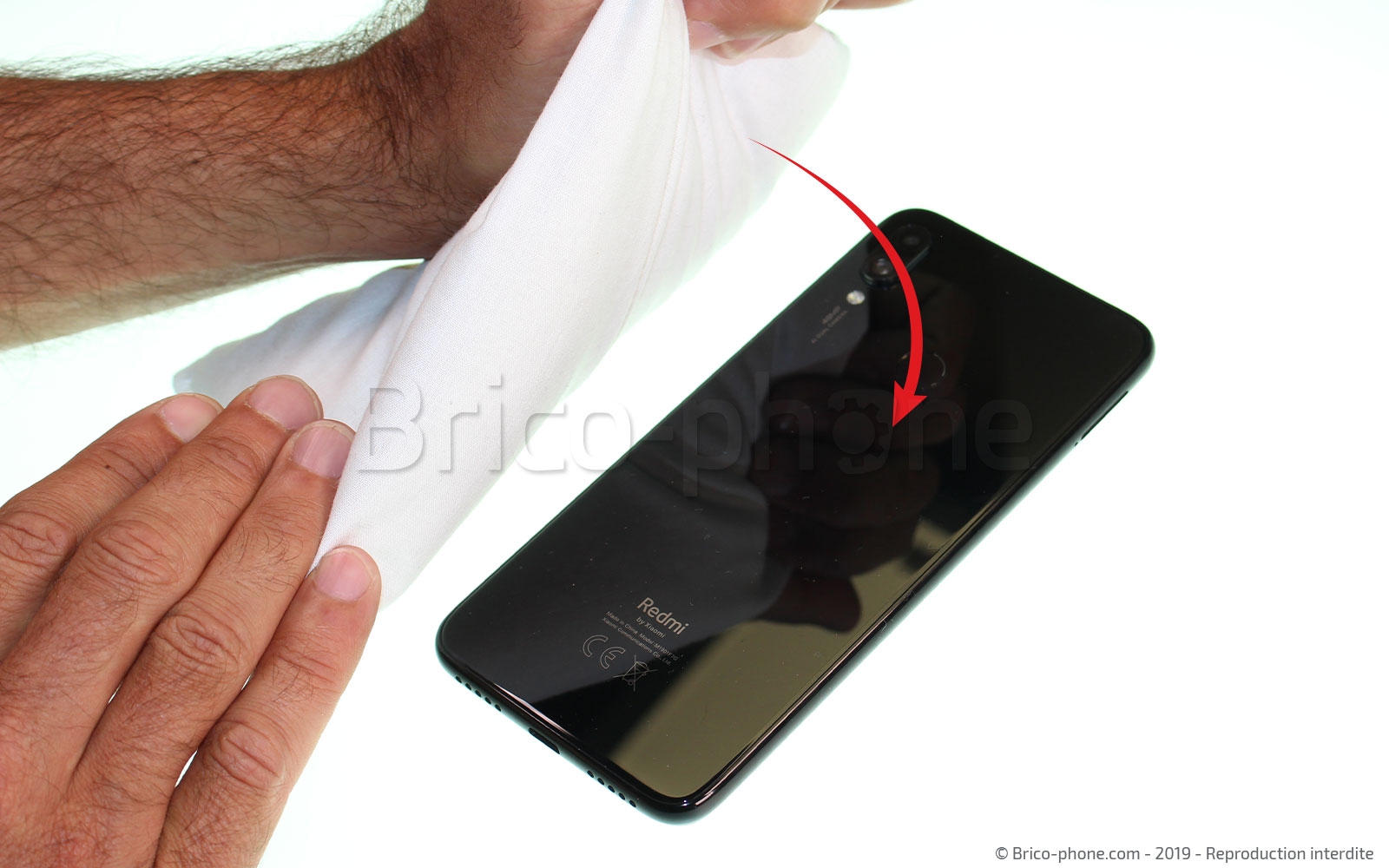 Changement d'écran (vitre + LCD)  sur Redmi Note 7 photo 2