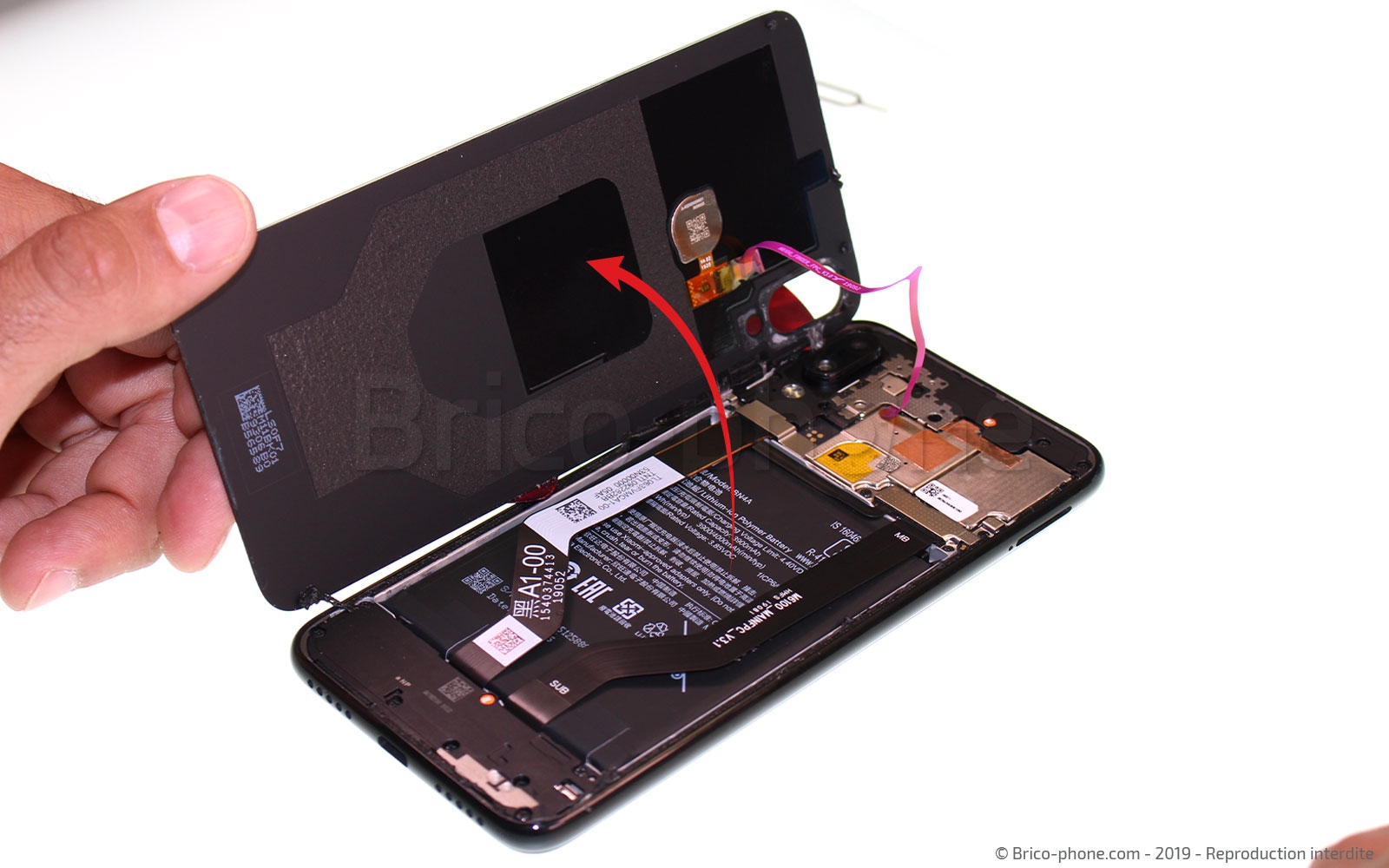 Changement du connecteur de charge sur Redmi Note 7 photo 3